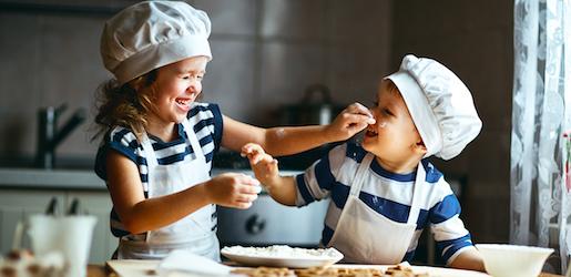 Kids cooking up fun at neighborhood camp