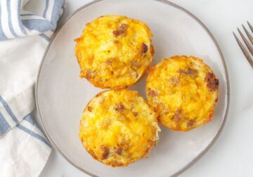 sausage egg cheese muffins