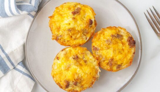 sausage egg cheese muffins